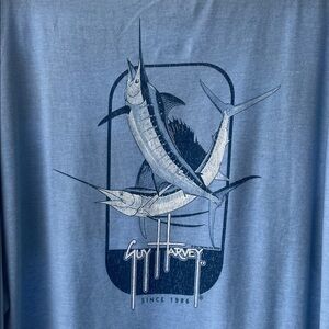 Guy Harvey Airborne Marlin Long Sleeve T-Shirt